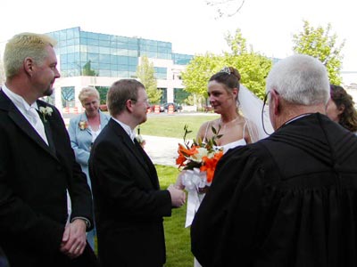 Taking the vows